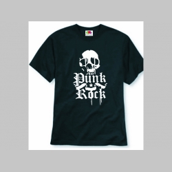 Punk Rock čierne pánske tričko materiál 100%bavlna
